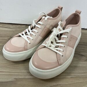 ECCO Street Ace Leather Lifestyle Sneaker Pink  Women's Size EUR 39/ 8-8.5 NWOB
